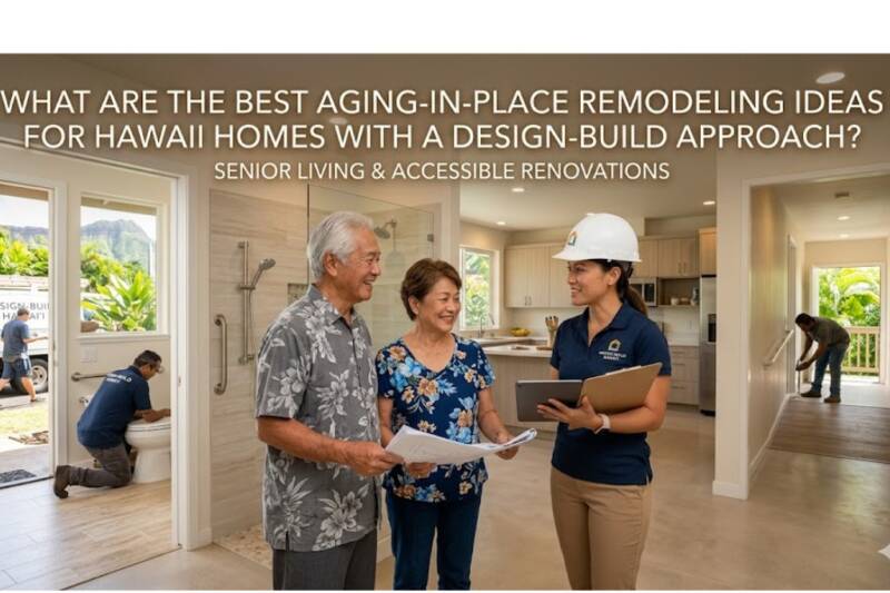 What Are the Best Aging-in-Place Remodeling Ideas for Hawaii Homes With a Design-Build Approach?